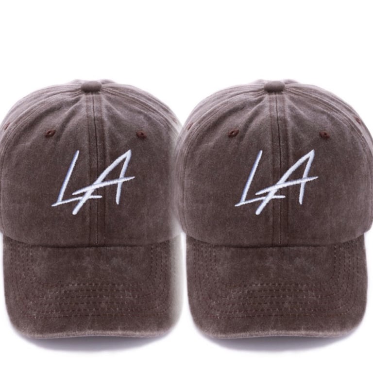Brown LA Hat