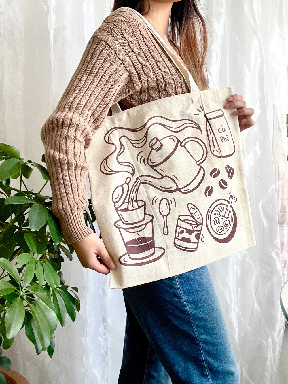 Image of Vietnamese Coffee Tote Bag