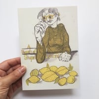 Image 1 of STUPID LEMONS postcard