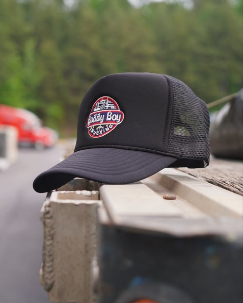 Image of (Black) Buddy Boy Trucker hat