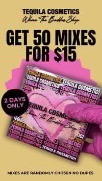 50 GLITTERS FOR $15🛑DISCOUNTS NOT ALLOWED🛑