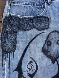 Image 3 of Enter the Void x Undead Revival Skull Denim