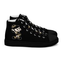 Image 1 of Big Easy Mafia Women’s high top canvas Gameday shoes