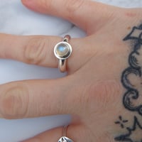 Image 3 of Handmade Sterling Silver Labradorite Fable Ring