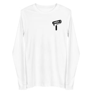 "D.A.B. Painting Co." Unisex Long Sleeve Tee (White)