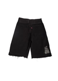 Image 2 of Biker Denim shorts 