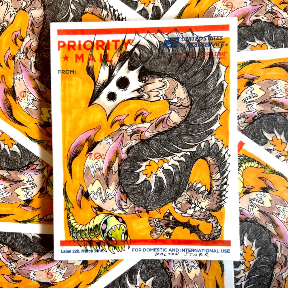 Image of Beast Of Bones Sticker