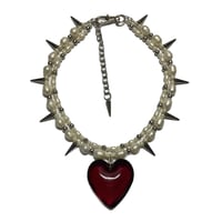 Image 2 of Cold Hearted Necklace 