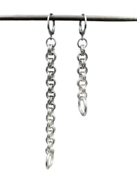 Image 1 of Asymmetric earrings Mixed Metals