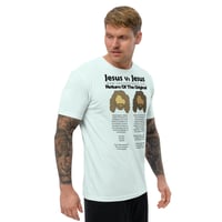 Image 7 of Jesus Vs Jesus Vs OG Fitted Short Sleeve T-shirt