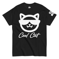 Image 2 of White Cool Cat T-Shirt