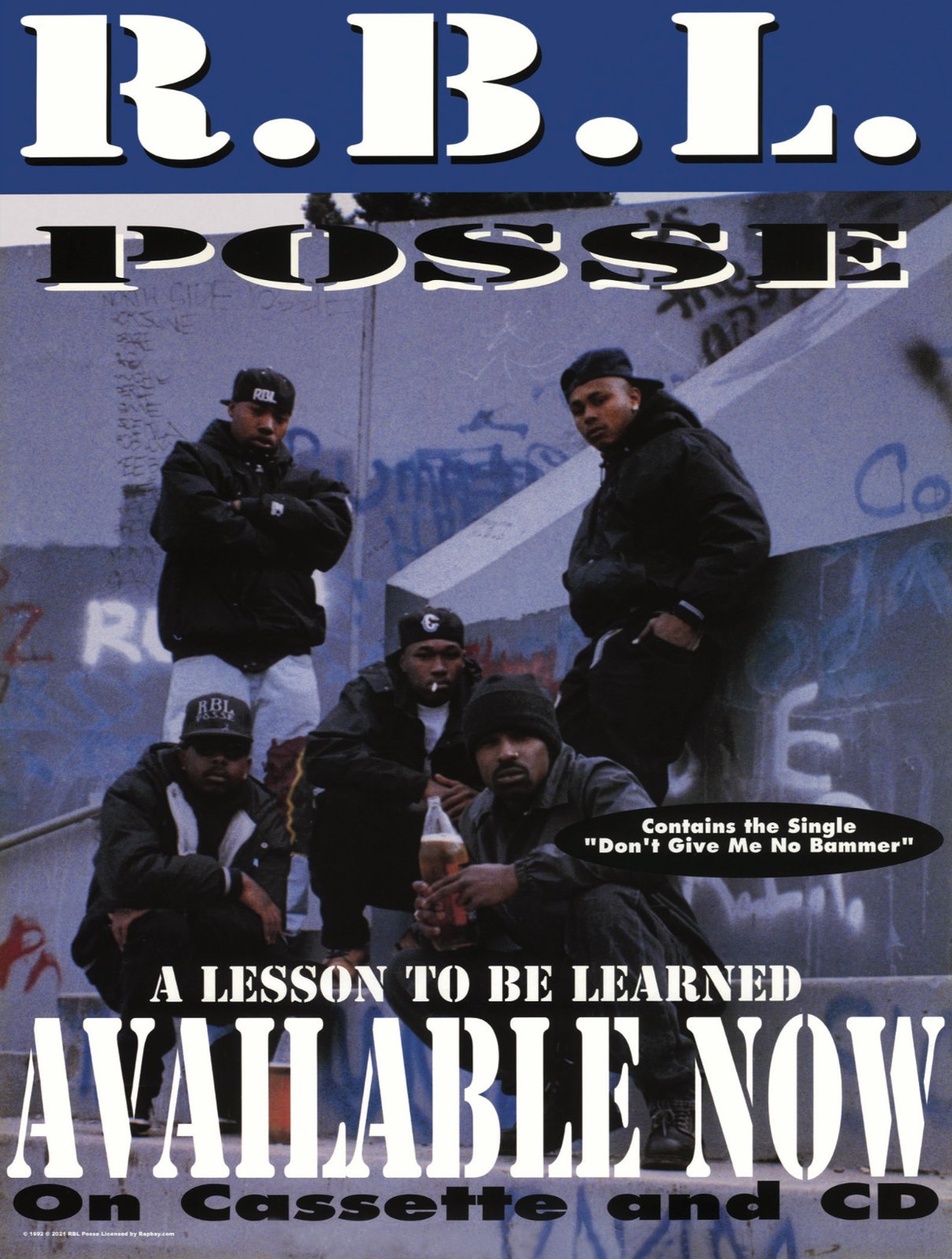 RBL Posse “A Lesson To Be Learned” 18 x 24 Poster / Ruthless By Law