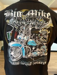 Image 1 of Black Big Mike Memorial shirt  