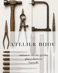 Atelier Bague en cire perdue 