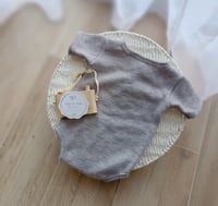 Image 2 of Boys bodysuit Patrick | grey | 12 months