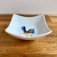 Image 2 of Male Superb Fairywren Trinket Dish