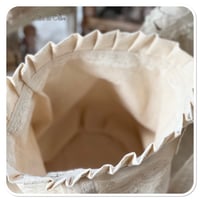 Image 5 of Handmade vintage lace Bucket tote bag