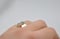 Image of Australischer Opal & Turmalin Gap Ring