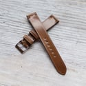 18mm Horween Shell Cordovan Strap - Bourbon