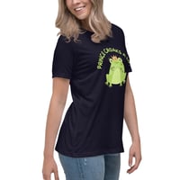 Image 4 of Women's Relaxed T-Shirt,  Prince Croaks a Lot T-Shirt | Funny Frog Pun Graphic Tee