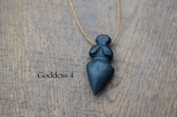 Image 8 of Bog Oak Goddess Pendant