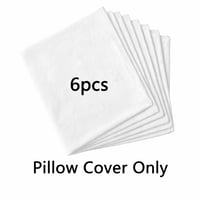 Image 8 of 2/4/6pcs 18"x18" Sublimation Pillow Cover Blanks , Soft Velvet Cushion Cover for Sofa, Heat Transfer