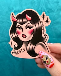 DEVIL TATTOO VINYL STICKER