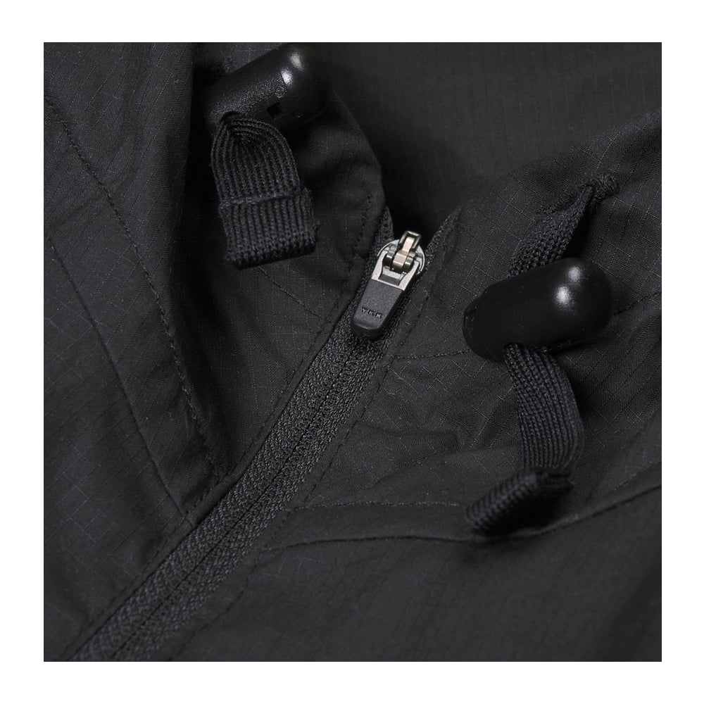 Image of MELOU LAINO WINDBREAKER BLACK