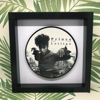 Image 1 of Prince, framed original 7" vinyl records