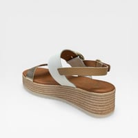 Image 4 of Oh My Sandals 5705 WHITE COMBO