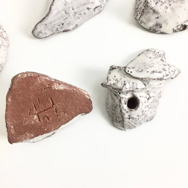 Bougeoirs mini paysages