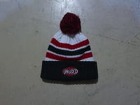 Image 2 of No Comply pom pom Beanie