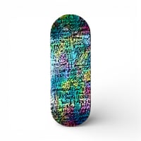 Image 1 of Fingerboard Deck Custom LTD X Born Words TD/black 34mm