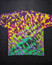 Image 2 of XL Dual Process Bleach Reversed Chunky Geode & Scrunch