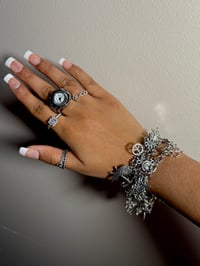 Image 2 of Silver Junk Bracelet