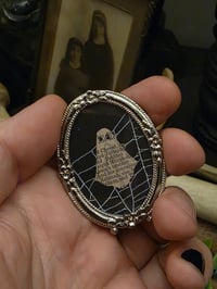 Image 2 of 1800’s biblical Ghost with preserved spider web -9