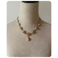 Image 5 of The Oracle Necklace - Cantera Opals and Solid Brass 