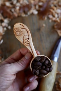 Image 5 of Oak and Mushroom- Coffee Scoop
