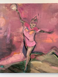 Image 4 of Painting / maleri / "The light and shadow dance" / 50x60 cm