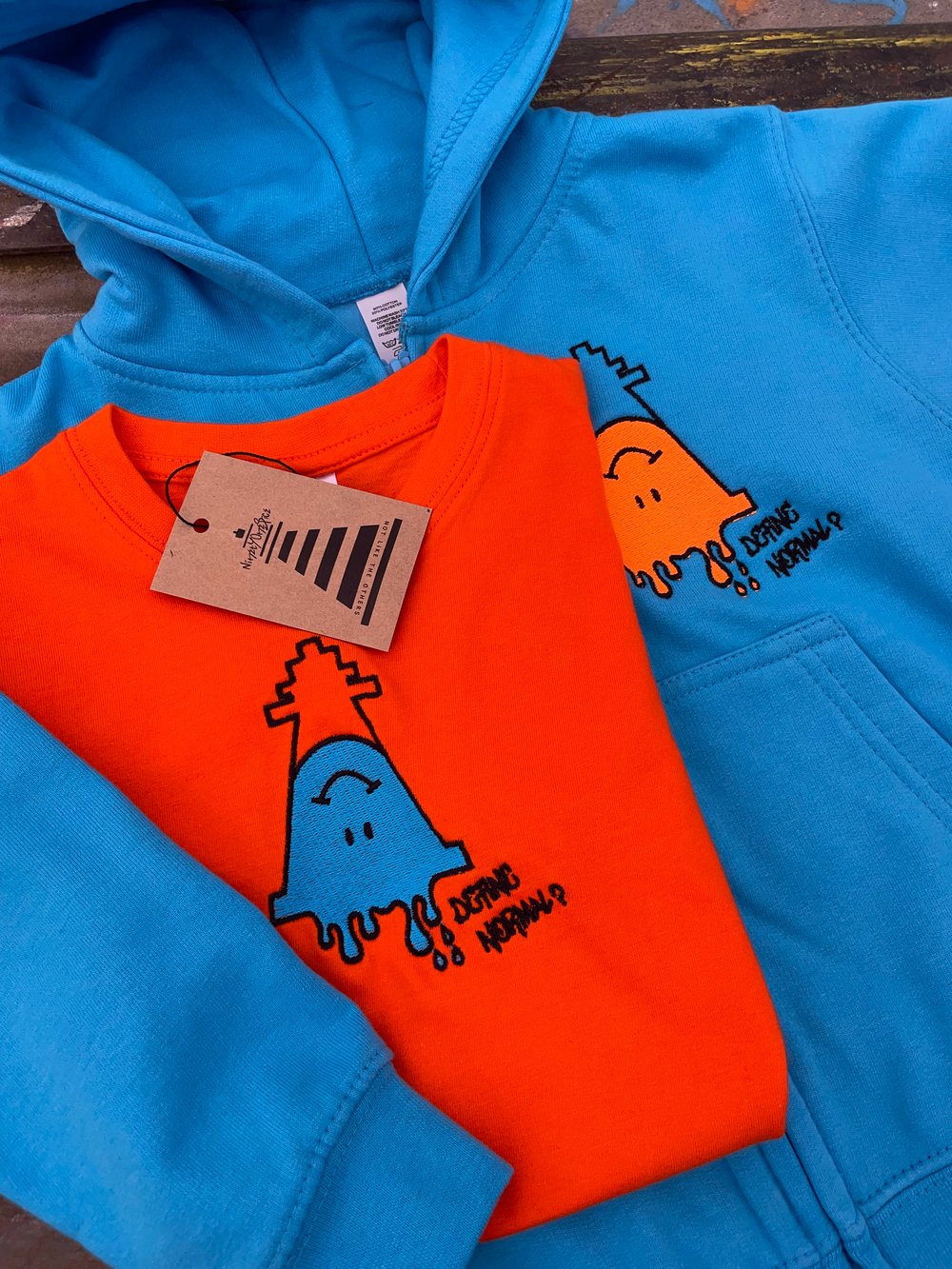 Image of Blue Define Normal Zip Up