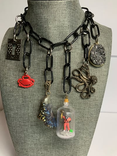 Image of Vintage Knick-Knack Junk Necklace