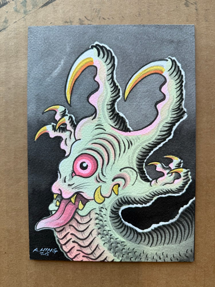 ‘The Claw’ #02 ORIGINAL PAINTING 