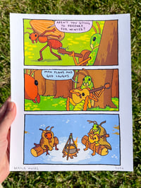 Two Bugs Signed Print