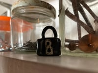 Image 1 of Caretakers Lock Ceramic Pendant 05