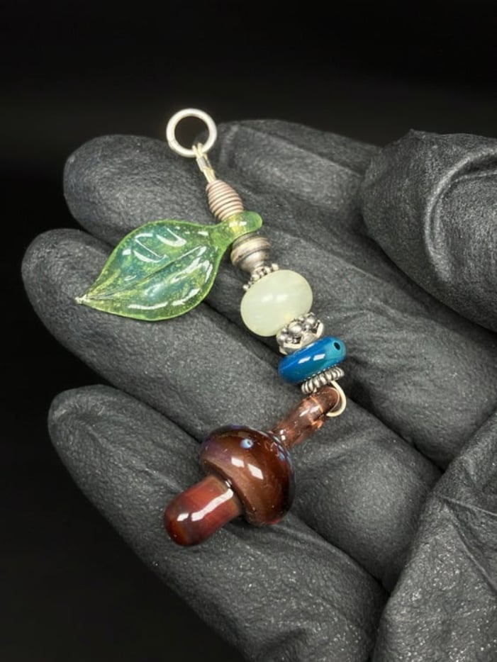 Sterling Silver Small Fairy Luxe Keychain / Bag Charm Image 4