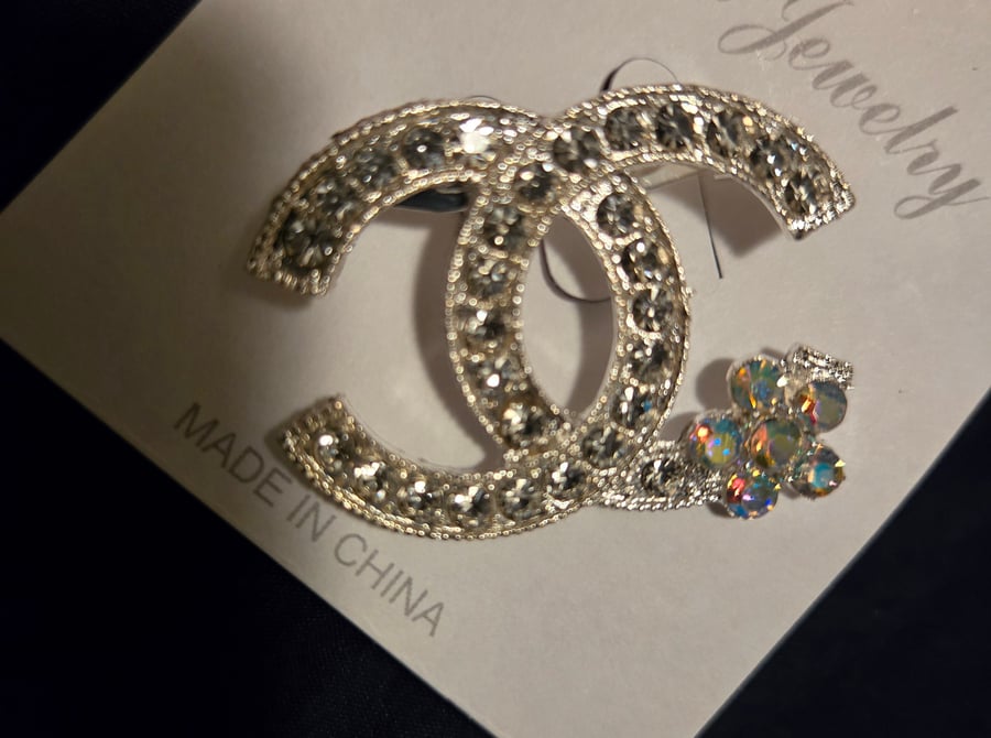 Image of Silver Flower Brooch