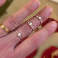 Image 3 of Teeny Dimple Ring