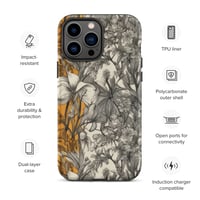 Image 18 of Colorful Trio Botanical Plants Art Nouveau Tough Case for iPhone®