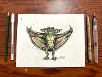 Image 5 of Flasher Gremlin - Daily Halloween 9x7 - Creepy Cuties And Killer Kaijus 