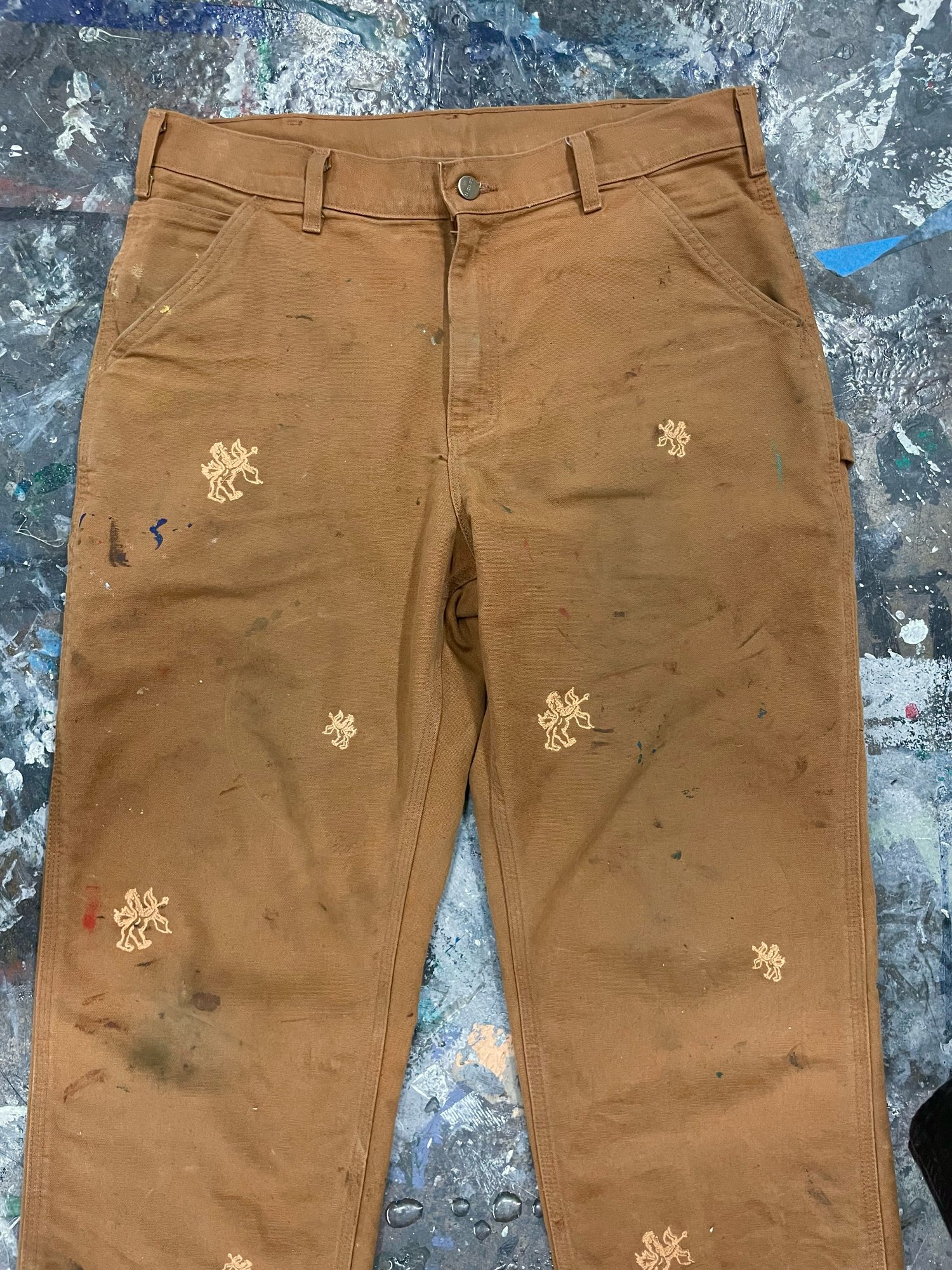 Image of Cupid carhartt carpenter pant 1/1